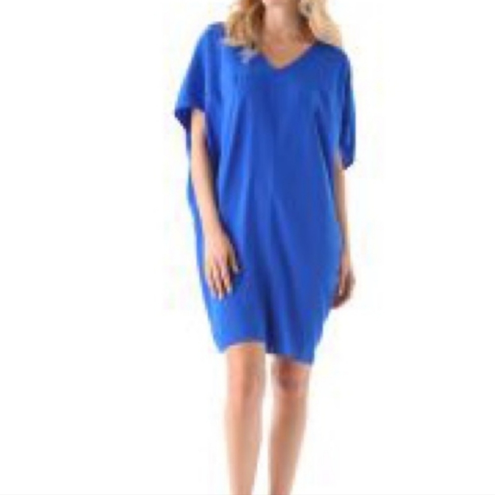 Hatch Maternity Collection | cobalt blue slouch dress